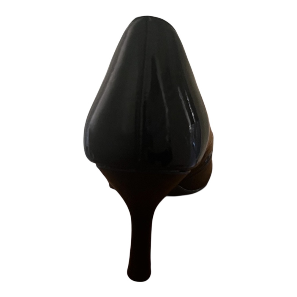 Comfort Plus by Predictions Black Patent Heels - Picture 5 of 9